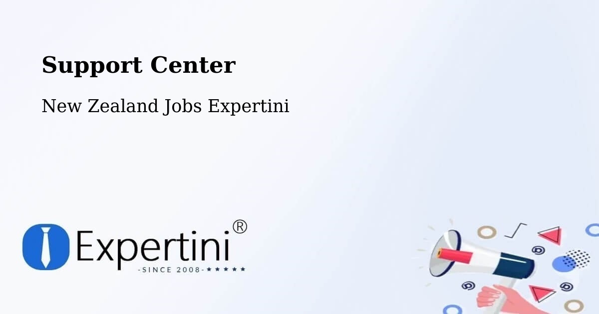 Support Center - New Zealand Jobs Expertini