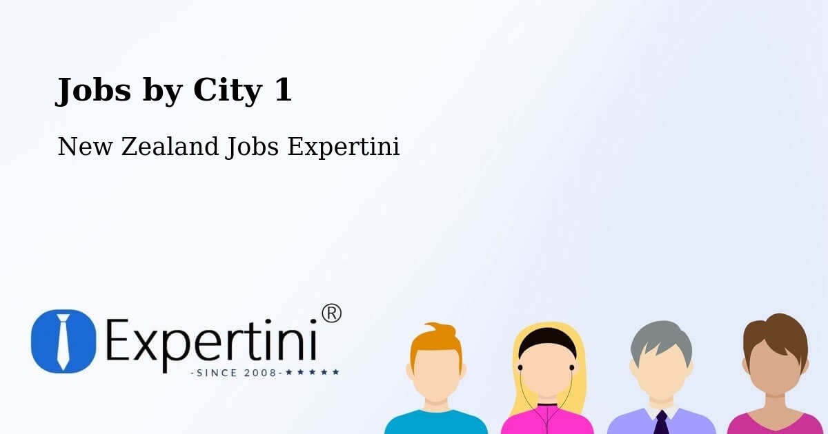 City Jobs in New Zealand - Expertini